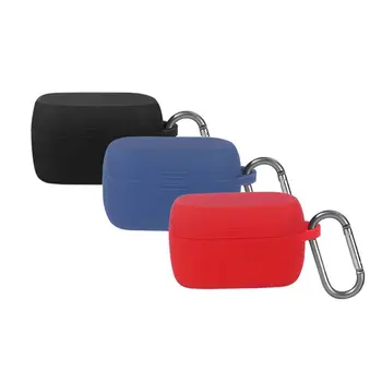 

Clamshell Opening Anti-shock Flexible Silicone Comprehensive Protective Case Full Cover for Jabra Elite 75t Accessories