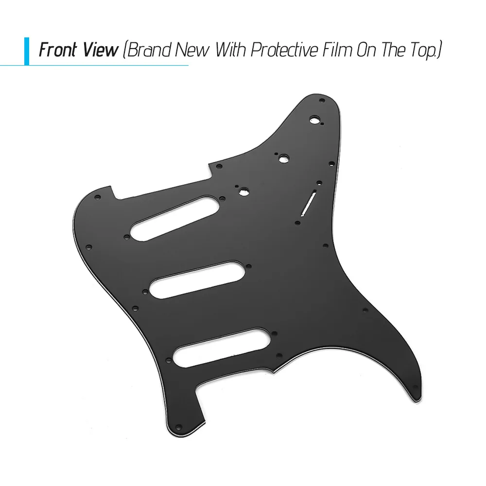 SSS Electric Guitar Pickguard 3 Ply PVC Panels Left Handed Pickguard