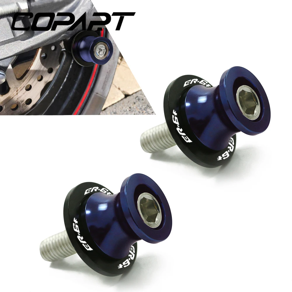 

Для Kawasaki ER 6F ER-6F ER 6 F ER6F 2006-2020 6/8/10 мм Слайдеры для мотоциклов катушки CNC поворотный рычаг стенд винт Паддок
