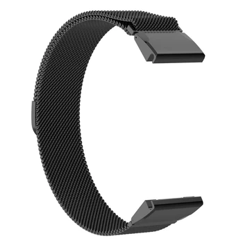 

OOTDTY 20mm Smart Watch Strap Milanese Loop Magnetic Stainless Steel Watch Band for Garmin Fenix 5S /Plus Smart Accessories