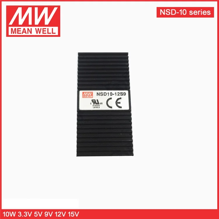 MEAN WELL NSD10 Series DC-5V 5V -12V 12V -15V 15V 10W Buit-in Remote ON/OFF DC-DC Регулируемый одиночный выходной