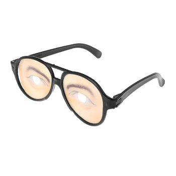 

Crazy Eyes Glasses Funny Specs Shape Changing Shades Halloween Party Joke Gifts Q6PD