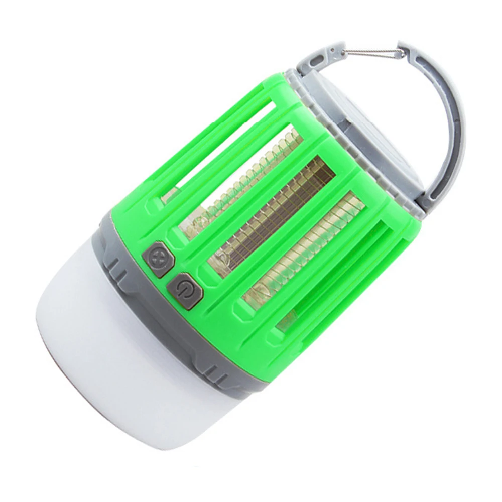 Открытый USB Перезаряжаемый фонарик Портативный Блик кемпинг свет многофункциональный комаров убийца портативная лампа аварийного освещения