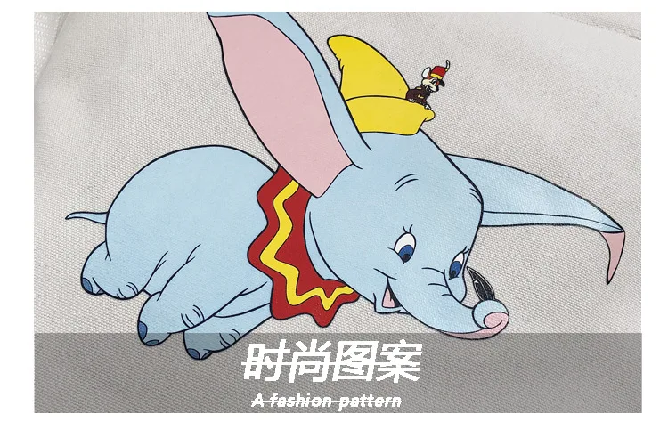 Disney Dumbo сумка женская новая простая ткань сумка наплечная сумка-мессенджер женская сумка повседневная хозяйственная сумка