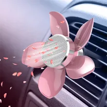 1 шт. автомобильный воздушный выход вращающиеся лепестки ароматерапия автомобильный Кондиционер воздуха на выходе духи автомобильные аксессуары для салона автомобиля