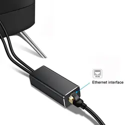 Ethernet адаптер Micro USB к RJ45 высокоскоростной подключи и играй Портативный Профессиональный алюминиевый сплав сетевой карты для огня ТВ палки