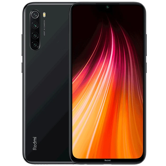 Мобильный телефон Xiaomi Redmi Note 8 с глобальной прошивкой, 4 ГБ, 64 ГБ, Восьмиядерный процессор Snapdragon 665, камера заднего вида 48 МП, 6,3 дюйма, FHD+ экран, 4000 мАч