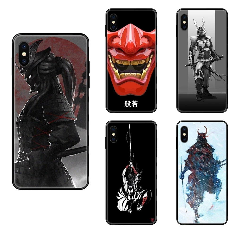 Anime Sakura Moon Samurai Champloo Black Soft TPU New Style Unique Best Price For Redmi 3S 4X 4A 5 5A 6 6A 7 7A 8 8A 8T 9 9A | Мобильные