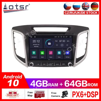 

Android10.0 4G+64GB Car GPS DVD Player Multimedia Radio For HYUNDAI IX25 2014-2018 car GPS Navigation vedio player headunit dsp