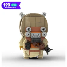 

Moc Star Movie Taskened Brickheadz Building Blocks Assembly Model Action Figure Space Combat Soldiers Toys Children Boy Gifts