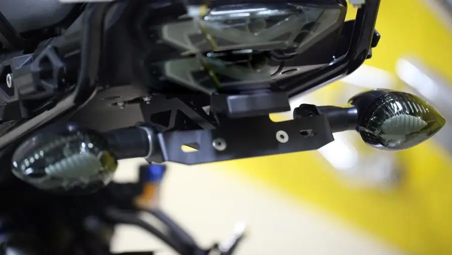 TWISTER.CK держатель номерного знака светодиодный светильник для мотоцикла Tidy Mudguard Eliminator для YAMAHA MT-09 Tracer 900 FJ-09