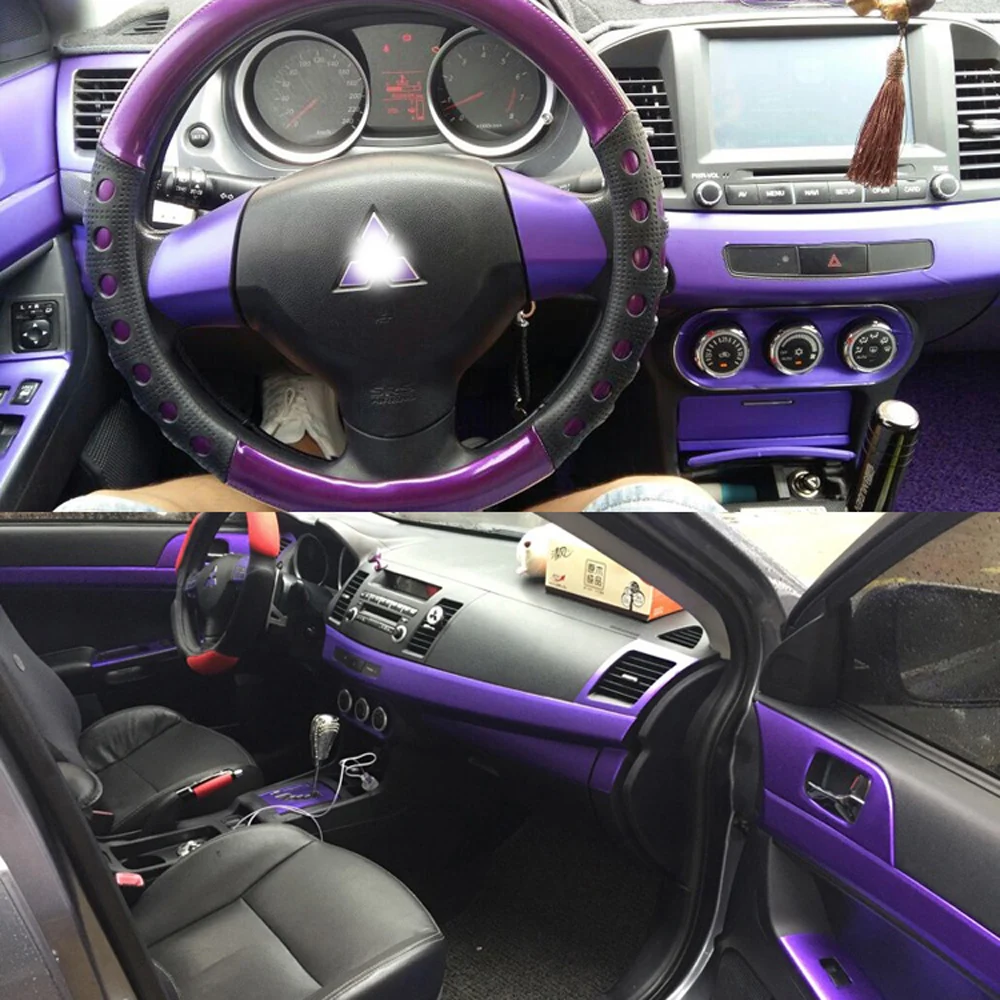Для Mitsubishi Lancer EX2009- внутренняя Центральная панель управления дверная ручка наклейки из углеродного волокна наклейки аксессуары для стайлинга автомобилей