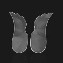 АРКА Подушка под спину сектор гелевая стелька с высоким каблуком прозрачный леди подошвы обуви Изогнутая подушка в форме крыла стельки