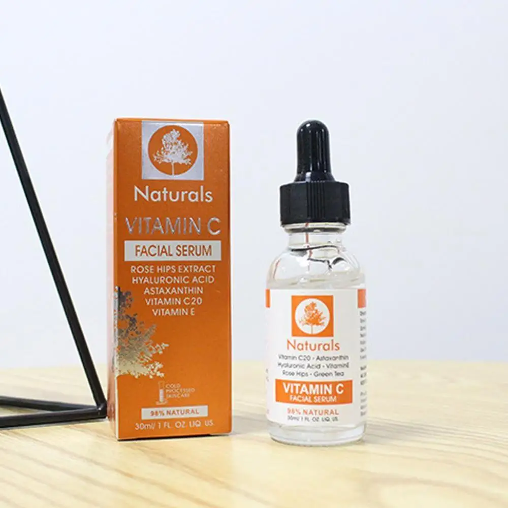 1pc Vitamin C Serum For Face Cream Shrink Pore Green Oil Whitening Moisturizing Control Repair Acne Skin B7S7 1pc Vitamin C Serum For Face Cream Shrink Pore Green Oil Whitening Moisturizing Control Repair Acne Skin B7S7