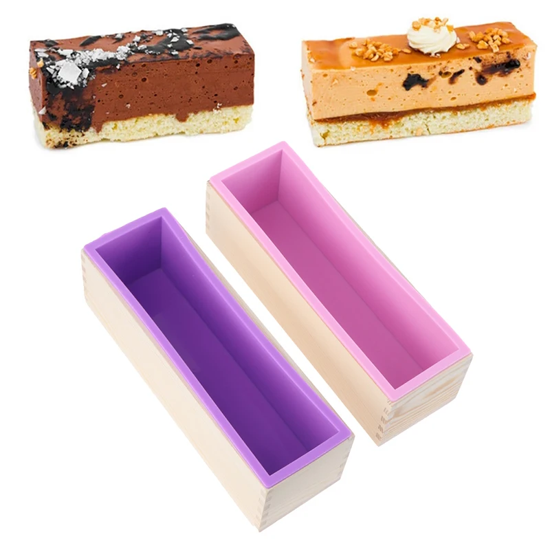 Large Silicone Soap Molds 500ml 1000ml 1200ml Rectangle Resin Soap Mould  DIY Handmade Long Loaf Toast