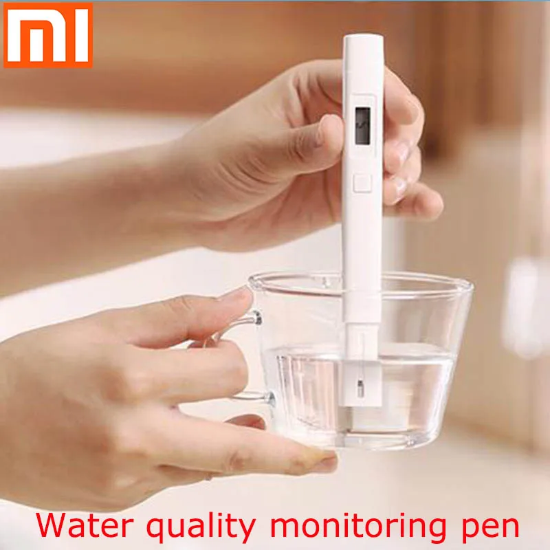 Original Xiaomi Smart TDS meter tester Professional Portable Water Meter Filter Measuring water Quality Purity Tester Tool | Электроника