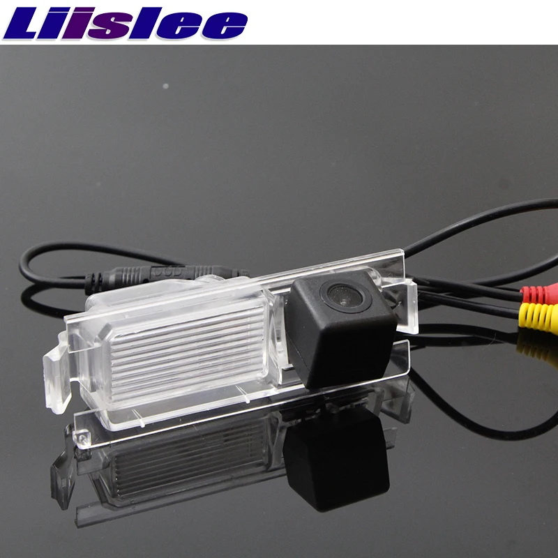 Liislee For Hyundai Verna Accent Blue Fluidic Solaris Waterproof Rear View Back Up Camera Car Camera For PAL : NTSC | CCD + RCA2