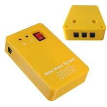 

Solar Power Panel Generator Home System Kit With 3 LED Bulbs Solar Lamp Emergency Light 4 Heads USB Charging for Outdoor Garden