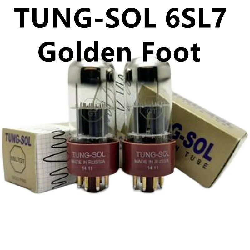 Вакуумная трубка TUNG-SOL 6SL7 Золотая ножка замена 6N9P 6H9 5691 заводское тестирование и