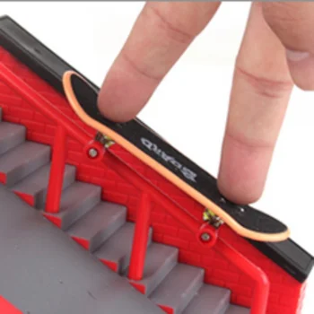 

Professional Finger SkateBoard Wooden Fingerboard Wood Basic Fingerboars With Bearings Wheel Foam Tape Set Finger Skateboards
