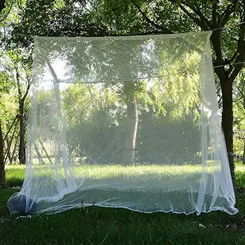 

Outdoor Camping Mosquito Net Double Camping Bed Compact and Lightweight Square Outdoor Net for Camping Fishing Hiking