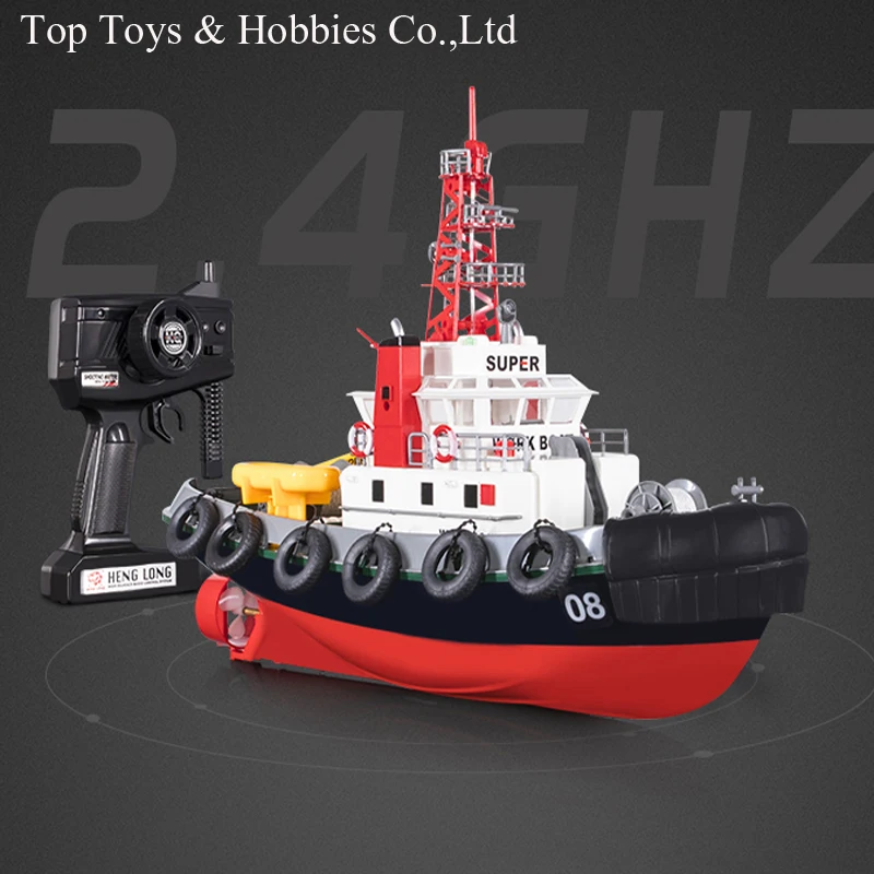 

Outdoor 3810 63cm 2.4G Remote Control RC Rowing Boat with Water Cooling System Toy Gift RC Boat Speedboat Water Toy