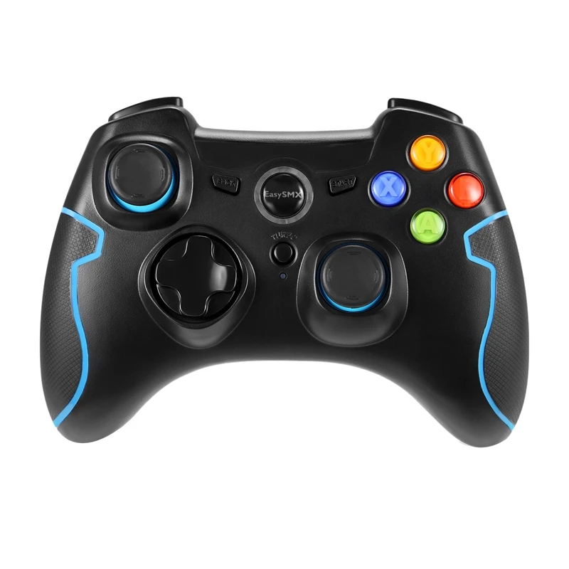 Black Беспроводной геймпад EasySMX ESM-9013, джойстик, игровой контроллер, совместимый с ПК PS3 tv Box, Android, смартфон, джойстик, контроллер(B - Цвет: Black