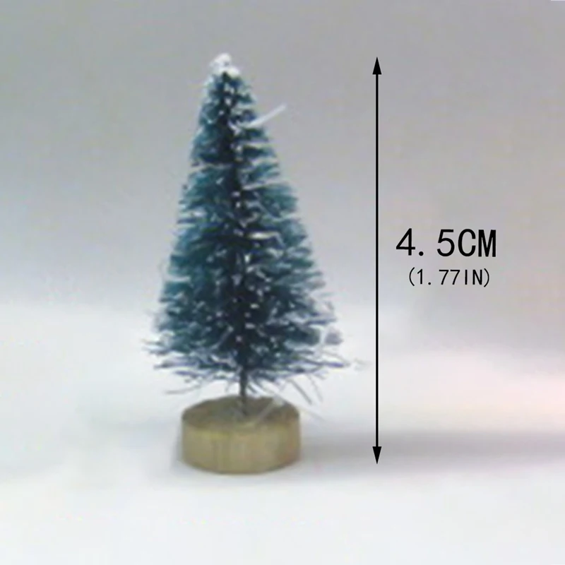DIY Christmas Tree Small Pine Tree Mini Trees Placed In The Desktop Home Decor Christmas Decoration Kids Gifts