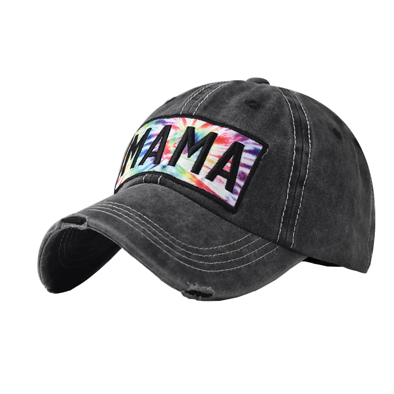 

VACIGODEN Autumn Baseball Cap for Women Men Washed Cotton Letter Embroidery Retro Gorras Unisex Outing Visor Hip Hop Casquette