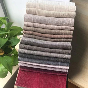 

ChadMade Liz Solid Polyester Linen Blackout Fabric Swatch (38 Colors)