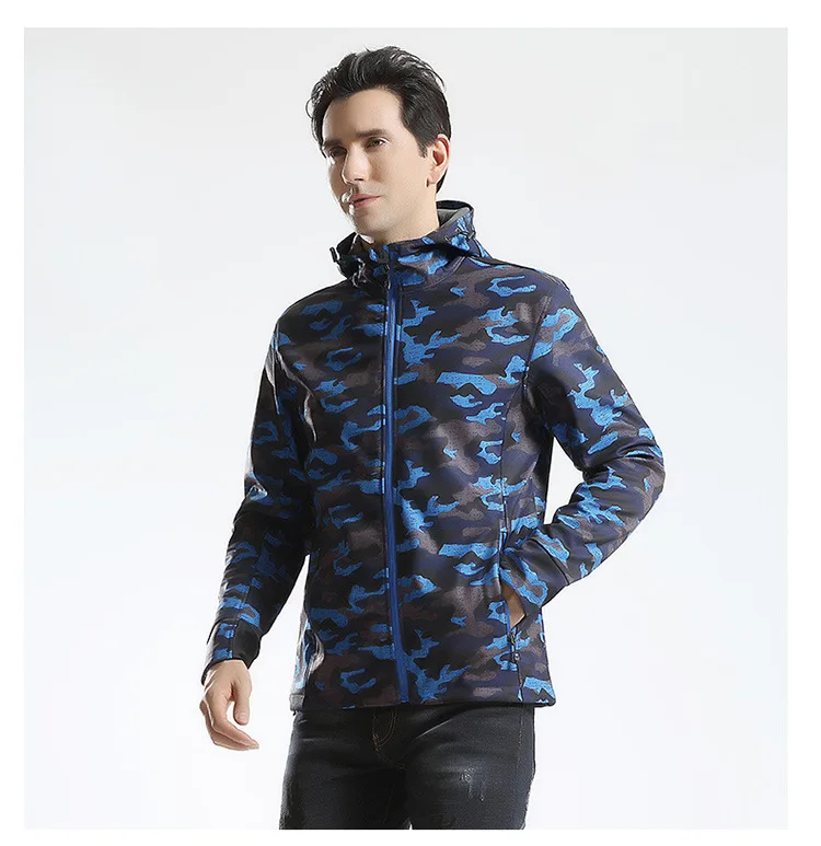 Waterproof Men's Hiking Jackets Windproof Keep WarmOutdoor Jackets Men's Windbreakers Hiking Clothing Fishing Hunting Jackets