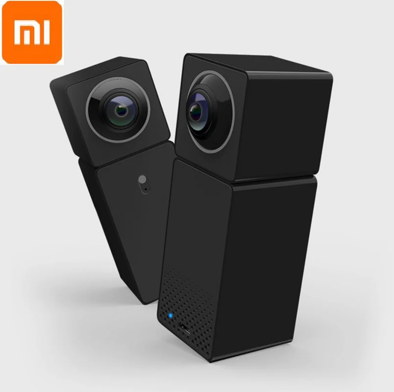  Xiaomi Hualai Xiaofang Camera Dual Lens Version Panoramic Smart Network IP Camera 4 Screens In One 