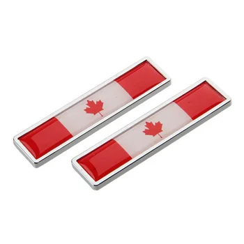 

Durable And Practical Car Styling Canadian Flag Logo Auto Sticker Canada Emblem Badge Decal Accessorie