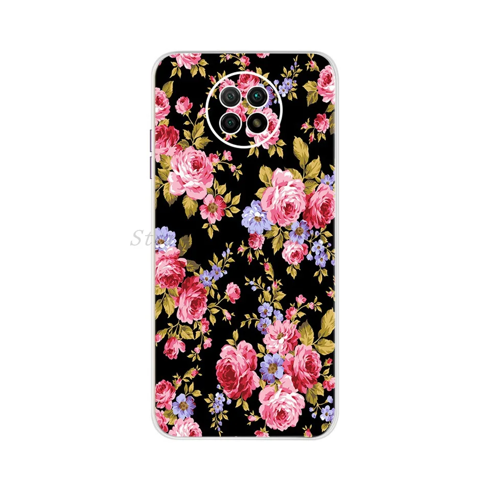 xiaomi leather case design Case For Xiaomi Redmi Note 9 9T 5G Cover Soft Flower Girls Silicon Coque Cover For Xiomi Redmi Note 9 5G Note9 9T 5G Phone Cases xiaomi leather case glass Cases For Xiaomi