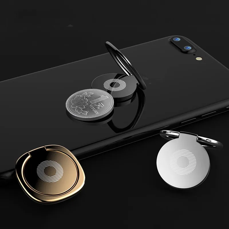 Держатель для телефона на палец подставка держатель смартфон Iphone 7 Xiaomi Mi8 Plus