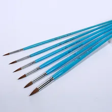 6 набор высокого качества Langhao кисть для гуаши кисть для рисования маслом ручка для экзамена художественные принадлежности YHB6638