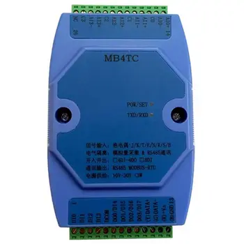 

Thermocouple acquisition module supports 8 thermocouple 4 road temperature acquisition module RS485 MODBUS