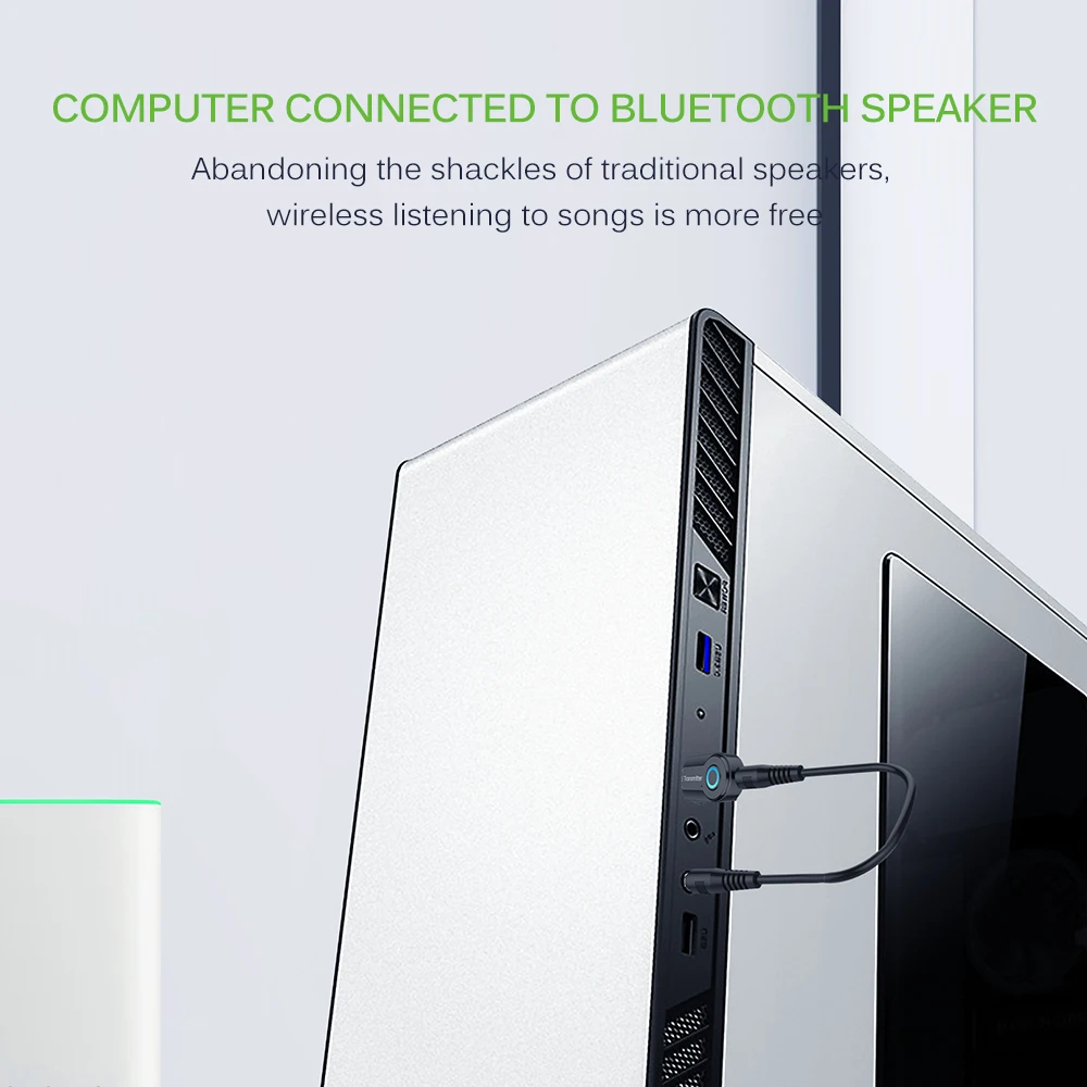 TiOODRE BT09B беспроводной Bluetooth передатчик аудио адаптер стерео аудио передатчик для автомобиля ТВ компьютер наушники адаптер