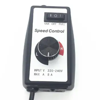 

Motor Speed ​​Controller Universal Electronic Stepless Governor Switch Blower Duct Fan Speed ​​Control Regulator UK Plug 230V