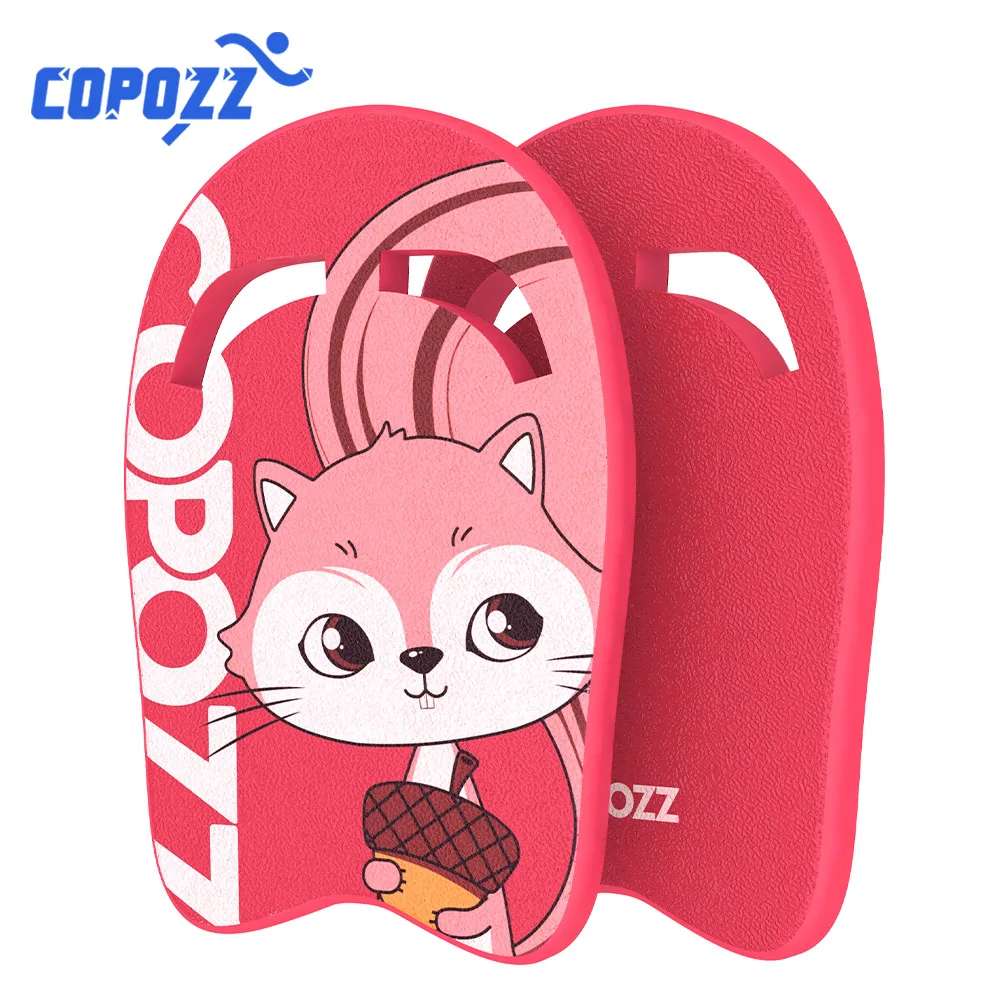 Легкий EVA плавательный кикборд мультфильмы плавающая пластина Задняя Детская