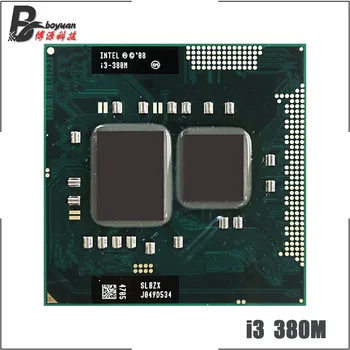 Intel Core i3-380M i3 380M SLBZX 2.5 GHz Dual-Core Quad-Thread CPU Processor 3W 35W Socket G1 / rPGA988A 1