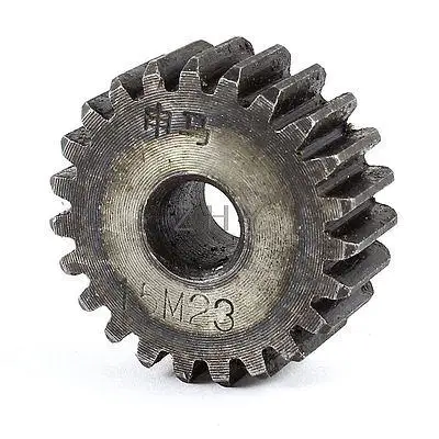 

Gray 10mm x 37mm x 15mm Module 1.5 23 Teeth Metal Straight Spur Gear Wheel