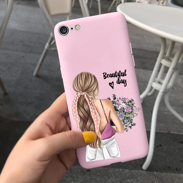 Pink Iphone Plus Aesthetic Cases Phone 6s Plus Back Cover Girls