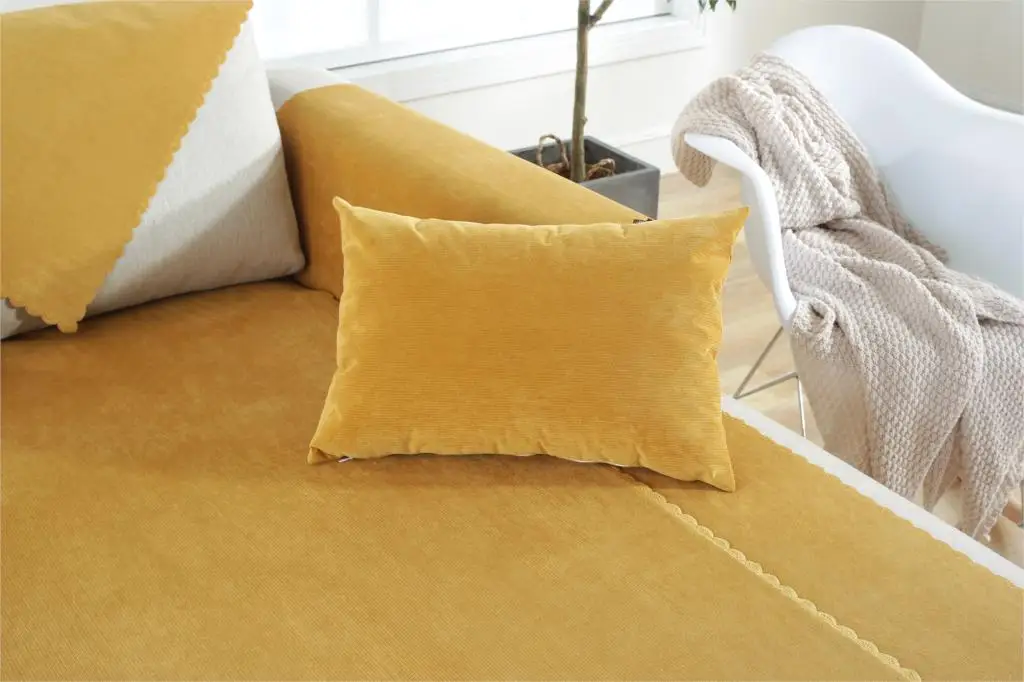 Однотонный диван, водонепроницаемый чехол для дивана, наволочки для гостиной, противоскользящее покрывало для дивана пеленка для животных, полотенце для дивана, Скандинавское