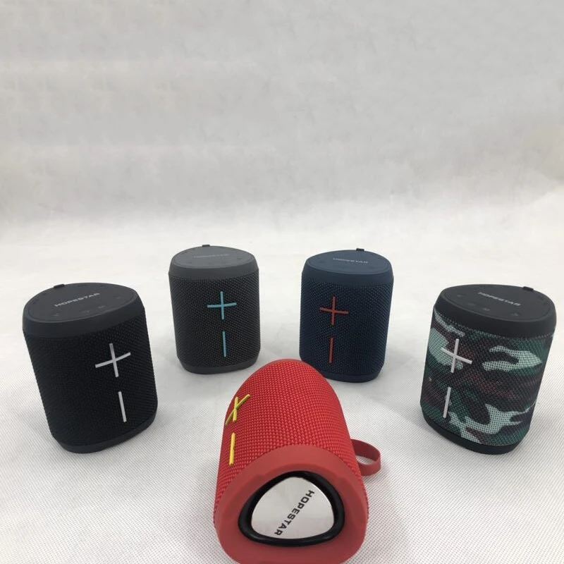 Hopestar P14 портативный открытый Bluetooth водонепроницаемый динамик тройной угол звуковая панель коробка стерео сабвуфер