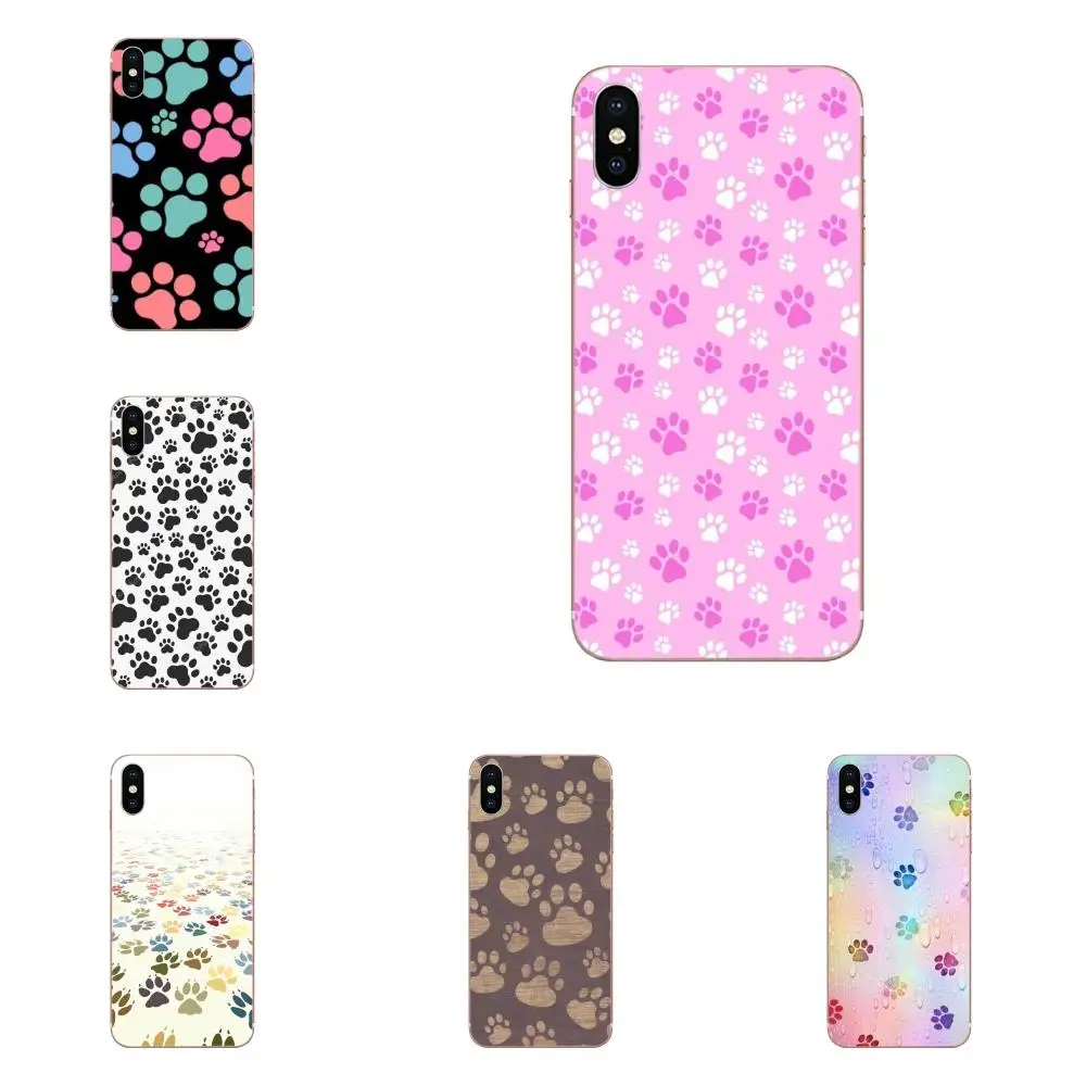 

Rainbow Dog Footprint Paw Claw Novelty Fundas For Huawei Honor 4C 5A 5C 5X 6 6A 6X 7 7A 7C 7X 8 8C 8S 9 10 10i 20 20i Lite Pro