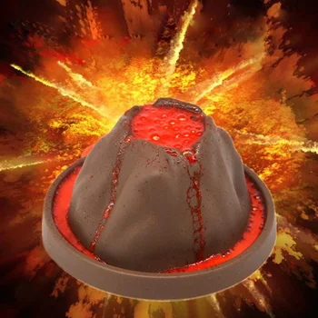 

Geographic Learning Toys Educational Physical Erupting Volcano Gift Developmental Discovery Science Kit DIY Kids Experiment