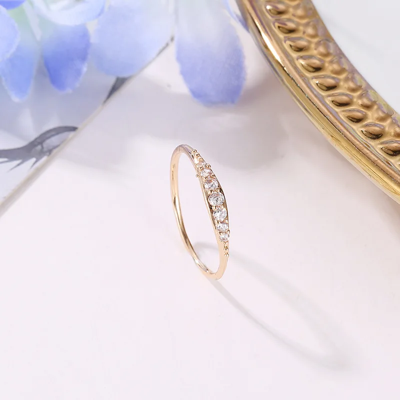 Прямая поставка 2019 Новое модное горячее кольцо для пары женское однорядное