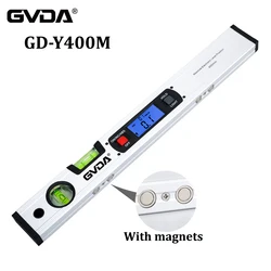 Enhanced Digital Magnetic Level with 360° Angle Finder and Horizontal Scale (GD-Y400M)