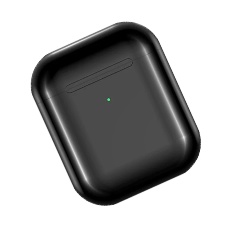 Black I500 TWS 2 поколения Replica1: 1 Bluetooth наушники раздельное использование QI беспроводные наушники 5D Super Bass Pk I20 I60 I80 I100 I12 - Цвет: Black
